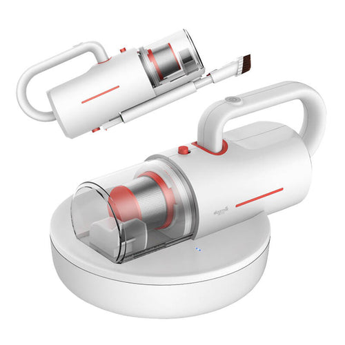 DEERMA CM1300 - Aspirateur anti-acariens UV 2-en-1 avec 3 brosses