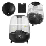 DEERMA F327W - Humidificateur ultrasonique UV 5 L : chambre