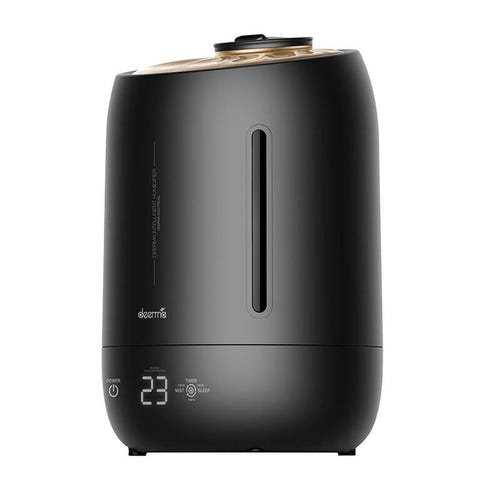 DEERMA F600 - Humidificateur d'air ultrasonique 5 L (noir) : face