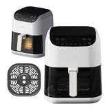 DEERMA KZ130W - Friteuse à air sans huile 5,5 L, 6 programmes : cuisine