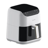 DEERMA KZ130W - Friteuse à air sans huile 5,5 L, 6 programmes : hublot
