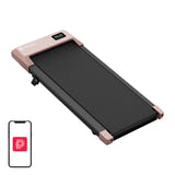 DeerRun Q2 Urban - tapis de marche électrique compact, inclinaison 7 %, rose - visuel 1