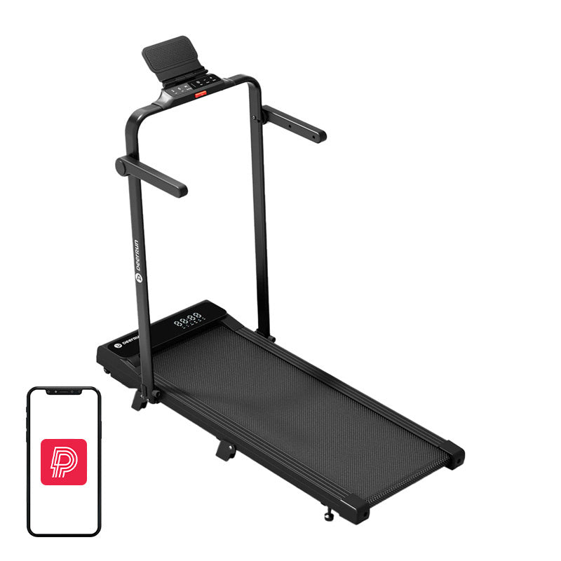 DeerRun A6 Plus - tapis de course pliant 12 km/h avec pente manuelle de 5 % - visuel 1