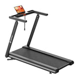 DeerRun X20 - tapis de course pliant 18 km/h avec pente motorisée jusqu'à 15 % : plié rangement
