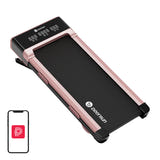 DeerRun Z10 - Tapis de course plat à pente automatique 12 %, rose (vue 1)