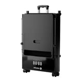 DeerRun Z20 - Tapis de course pliant format valise, 1 à 6 km/h : marche 95 cm