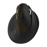 Delux M618 Mini - Souris gaming verticale ergonomique sans fil : dessous capteur