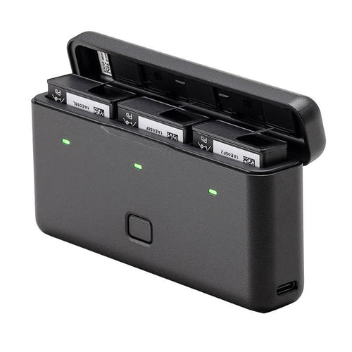 DJI Osmo Action 3 - boîtier multifonction pour 3 batteries et 2 cartes microSD - visuel 1