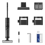 Dreame H12 Pro - Aspirateur laveur sans fil 7 500 Pa avec base autonettoyante : poignée ergonomique sans fil
