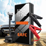 EAFC 5000A - Booster de démarrage 4 en 1 avec compresseur 150 PSI : pinces batterie