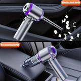 EAFC 6653 - Aspirateur de voiture sans fil, aspire et souffle : maison habitacle