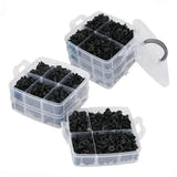 EAFC Assortiment de 620 clips de fixation auto - 16 références, pare-chocs, portes et caches moteur - visuel 6