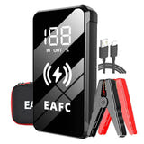 EAFC - booster de démarrage 12 V avec chargeur sans fil et lampe LED : 12 V eafc chargeur sans fil
