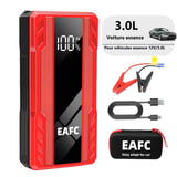 EAFC - booster de démarrage 12 V essence jusqu'à 3,0 L avec lampe LED et USB : 12 V vue principale