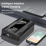EAFC - booster de démarrage 12 V essence jusqu'à 3,0 L avec lampe LED et USB : port USB