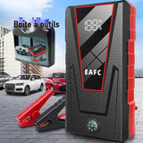 EAFC Booster de démarrage 1200 A - batterie externe USB, 8 protections et lampe LED : à afficheur