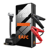 EAFC Booster de démarrage 1200 A - pompe à air 150 PSI et lampe LED : boîtier portable 12 V