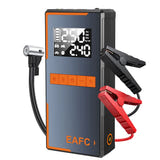 EAFC Booster de démarrage 4 en 1 - compresseur 150 PSI, batterie USB et lampe LED : voiture pompe 150 PSI