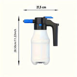 EAFC Canon à mousse électrique 1,5 L - pulvérisateur sans fil pour lavage auto : buse éventail 60