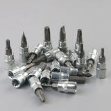 EAFC Coffret d'outillage auto 46 pièces - cliquet et douilles 1/4 pouce : mécanique auto rangement