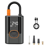 EAFC Gonfleur électrique rechargeable 100 W - écran LCD, 4 préréglages, lampe LED et batterie externe : 100 W galerie 01