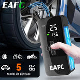 EAFC Gonfleur électrique sans fil - écran numérique, lampe LED et tuyau intégré - visuel 2