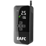EAFC Gonfleur électrique sans fil - écran numérique, lampe LED et tuyau intégré - visuel 1