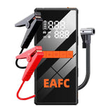 EAFC Kit de secours auto - booster 12 V avec compresseur, réparation de pneu et triangle - visuel 1