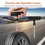 EAFC Kit de secours auto - booster de démarrage, compresseur et accessoires : corde remorquage haute résistance