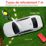 EAFC Nettoyeur haute pression portable - moteur tout cuivre, 3 jets, lances longue et courte : poignée portable