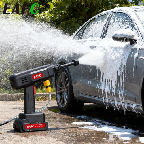 EAFC Nettoyeur haute pression sans fil 60 bar - lavage auto et jardin - visuel 1