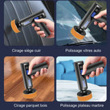 EAFC Polisseuse sans fil 4500 mAh - cirage et polissage de carrosserie, cuir et verre - visuel 5