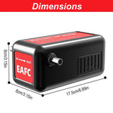 EAFC Pompe de transfert d'huile électrique 140 W - Batterie 7500 mAh, huile moteur et gazole : 140 W vue arrière