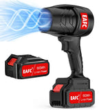 EAFC Souffleur turbo sans fil 350 W - 60 m/s, vitesse réglable, 2 batteries - visuel 1