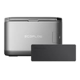 EcoFlow Glacier 55 L + batterie 298 Wh - réfrigérateur portable autonome double zone : 55 L set usage extérieur