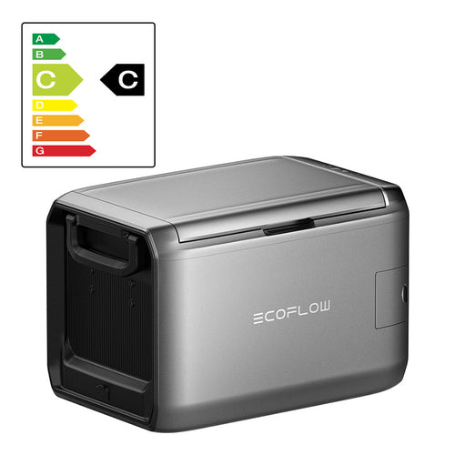 EcoFlow Glacier Classic 55 L - réfrigérateur-congélateur portable double zone : 55 L réfrigérateur
