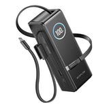 EcoFlow RAPID - batterie externe 25000 mAh 170 W avec câbles intégrés (vue 1)