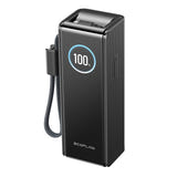 EcoFlow RAPID - batterie externe 25000 mAh 170 W avec câbles intégrés (vue 2)