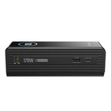EcoFlow RAPID - batterie externe 25000 mAh 170 W avec câbles intégrés : usage nomade