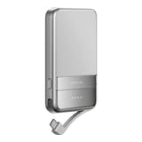 EcoFlow RAPID - batterie externe magnétique 5000 mAh argent : câble USB-C