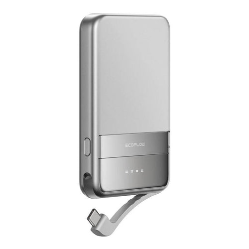 EcoFlow RAPID - batterie externe magnétique 5000 mAh argent