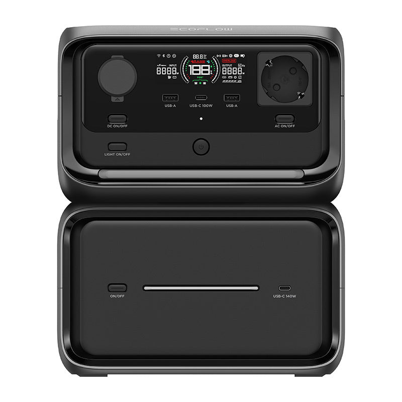 EcoFlow River 3 Max Plus - station électrique 858 Wh avec recharge sans fil - visuel 1
