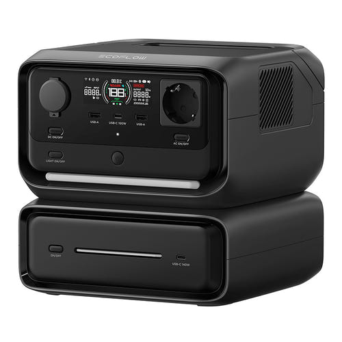 EcoFlow River 3 Max - Station électrique portable 572 Wh (vue 2)