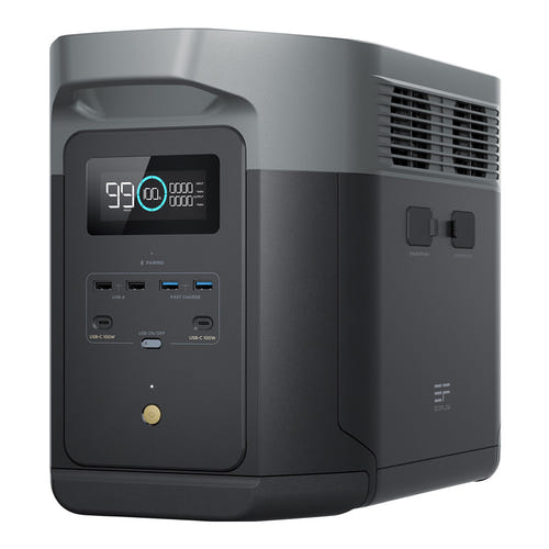 EcoFlow DELTA 2 Max - station électrique portable 2048 Wh, 2400 W, extensible à 6144 Wh - visuel 2