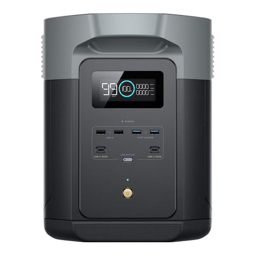 EcoFlow DELTA 2 Max - station électrique portable 2048 Wh, 2400 W, extensible à 6144 Wh - visuel 1