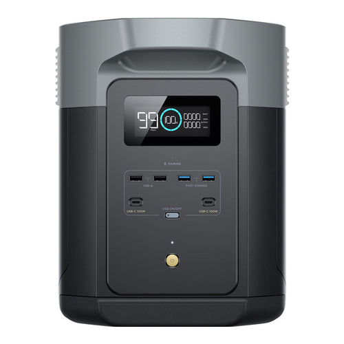 EcoFlow DELTA 2 Max - station électrique portable 2048 Wh, 2400 W, extensible à 6144 Wh - visuel 1