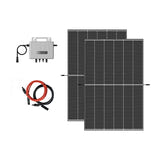 EcoFlow STREAM Easy 1040 W - kit solaire de balcon, 2 panneaux 520 W et micro-onduleur 800 W - visuel 1