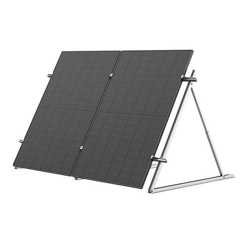EcoFlow - Support inclinable pour panneaux solaires 2x400 W ou 4x100 W : face