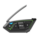 EJEAS MS8-SE - Intercom Mesh 3.0 pour casque moto, jusqu'à 6 motards : boîtier de côté