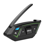 EJEAS MS8-SE - Intercom Mesh 3.0 pour casque moto, jusqu'à 6 motards : kit de montage